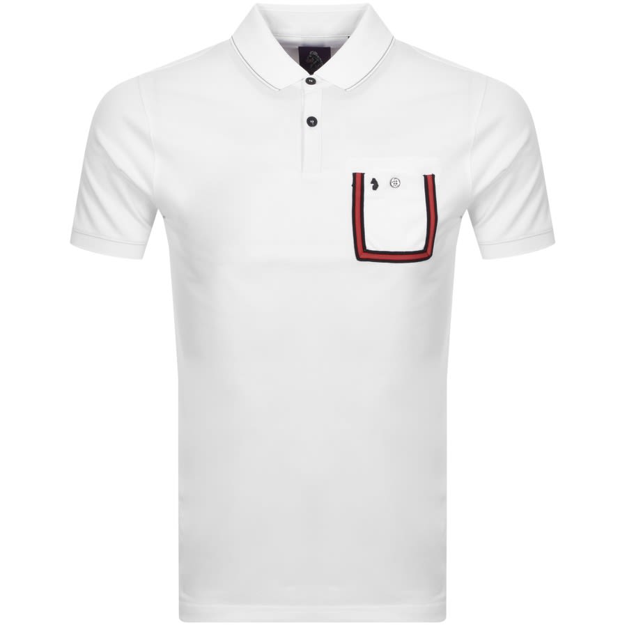 Alternative Image for ProductLuke 1977 Dr Doloads Polo T Shirt White1